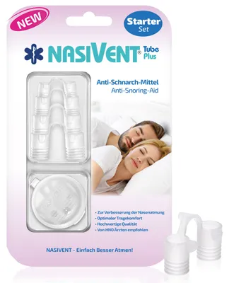 Productafbeelding van Nasivent anti-snurkapparaat (4 stuks)
