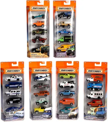 Produktbild von Mattel Matchbox Geschenkset 5er