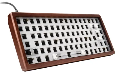 Zdjęcie produktu dla Sharkoon SKILLER SGK50 S3 Wood Barebone wood