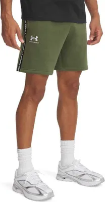 Image de Under Armour Ua Icon Fleece Short Taping - marine od green, Taille:L