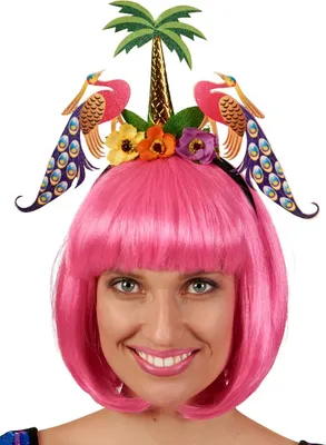Produktbild von Tropical Hawaii Haarreif - Fasching Karneval Mottoparty