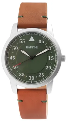 Produktbild von Herrenuhr Echtleder Athurio Athurio, Mineralglas