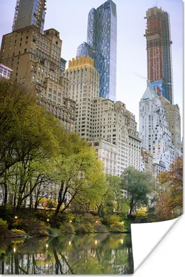 Produktbild von MuchoWow® Poster Central Park - New York - Architektur 40x60 cm - Plakate für die Wand - Poster Babyzimmer