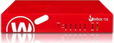 Obrázok produktu pre WatchGuard Firebox T20, 1,7 Gbit/s, 1,7 Gbit/s, 0,51 Gbit/s, 0,14 Mbit/s, 0,485 Gbit/s, 0,328 Gbit/s