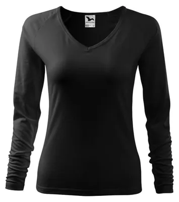Immagine prodotto di Malfini - Maglietta "Elegance" da donna, maniche lunghe PP12409 (M) (Nero)