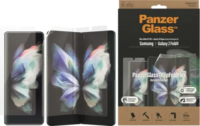 Produktbild von Panzerglas Classic Fit Ultra-Wide Anti-bakterielles gehärtetes Glas für Samsung Galaxy Z Fold4