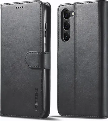 Produktbild von Samsung Galaxy S24 Plus Hülle - LC.IMEEKE Luxus Klapphülle - Schwarz