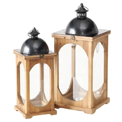 Produktbild von Laternen für den Innenbereich MELIRA, H. 50-61 cm, 2er-Set