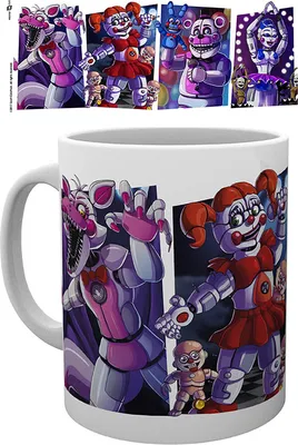 Produktbild von FIVE NIGHTS AT FREDDYŽS - Tasse - 320 ml - Sisters - subli - box