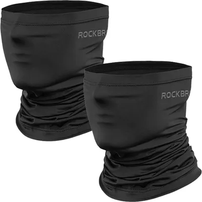 Immagine prodotto di ROCKBROS fazzoletto da collo sciarpa a tubo sciarpa multifunzionale Ice Silk UPF50+ 2 pezzi
