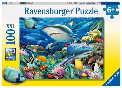 Image de Ravensburger 10951 Ravensburger XXL Riff der Haie Puzzle 100 Teile