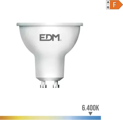 Image de Ampoule Led Gu10 5w Froide Edm éclairage Led Puissant 6400k - Edm