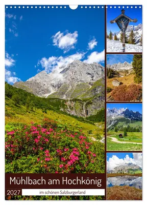 Produktbild von Mühlbach am Hochkönig (Wandkalender 2027 DIN A3 hoch), CALVENDO Monatskalender