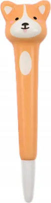 Produktbild von Squishy Stift Antistress Kugelschreiber Schaumstoff Tiere Blau Schrein Geschenk Kinder