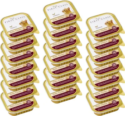 Obrázek produktu pro Akinu FIRST CLASS Drůbeží paštika pro kočky 21 x 100 g