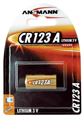 Produktbild von ANSMANN CR123A (3V) Lithium Batterie Fotobatterie (1er-Pack)