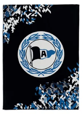 Produktbild von Arminia Bielefeld Fleecedecke Logo Neo