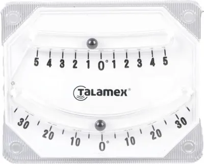 Produktbild von Talamex Neigungsmesser 100x80 Mm Weiß  Weiß One Size