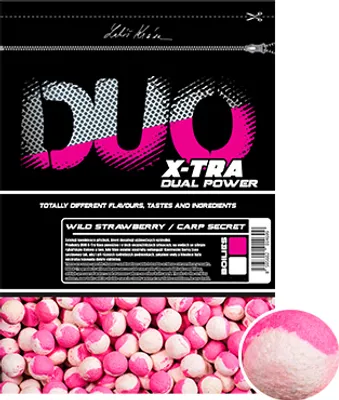 Image de Bouillettes LK Baits DUO X-Tra Wild Strawberry/Carp Secret 04051312