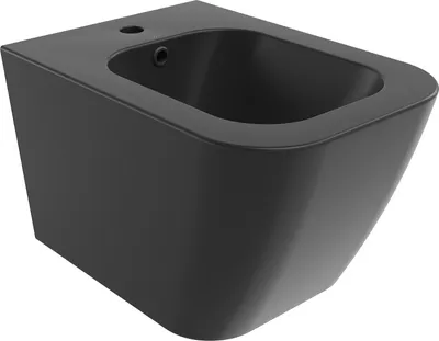 Produktbild von Mexen Madox wandmontiertes Bidet, Schwarz matt - 35155170