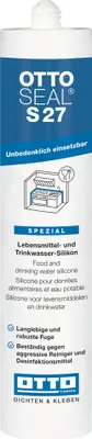 Produktbild von OTTOSEAL S 27 Das Lebensmittel- und Trinkwasser-Silikon  S 27 310ML C02 GRAU