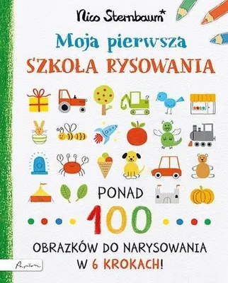 Obrázek produktu pro Moje první škola kreslení - Nico Sternbaum (Buch auf Polnisch)