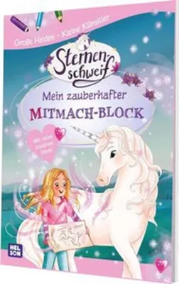 Obrázok produktu pre Große Helden - Kleine Künstler: Sternenschweif: Mein zauberhafter Mitmach-Block