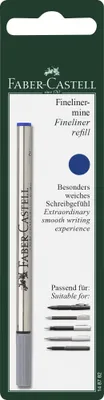 Produktbild von Faber-Castell Fineliner-Nachfüllstift, blau, 0,4 mm
