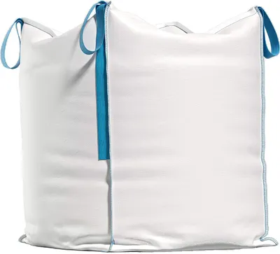 Zdjęcie produktu dla Worki do zbierania gruzu, drewna, odpadów ogrodowych, piasku – worki na odpady budowlane o wymiarach 90 x 90 x 90 cm, duże worki o udźwigu 1000 kg (1)