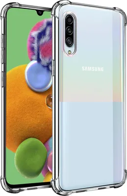 Immagine prodotto di Copertura per Samsung Galaxy A90 5G Custodia protettiva antiurto per telefoni cellulari trasparente