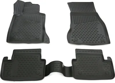 Produktbild von AD Tuning Gummi Fußmatten Set für 5er BMW F10 + F11, Bj. 3/2010-9/2013