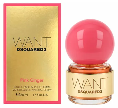 Produktbild von Dsquared Want Pink Ginger Eau de Parfum 50 ml