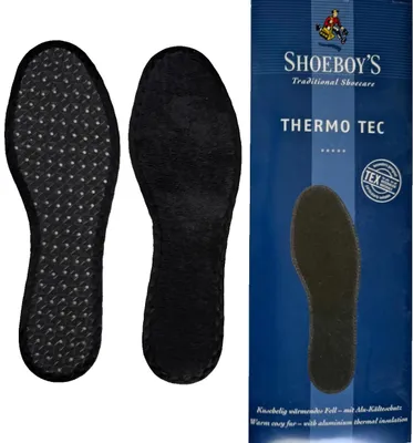 Produktbild von BNS Shoeboys Thermo Tec Einlegesohlen Winter Schwarz Gr. 36