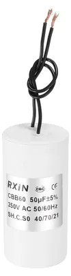 CBB60 Startcondensator 50 µF 250 V ±5 % für Motoren