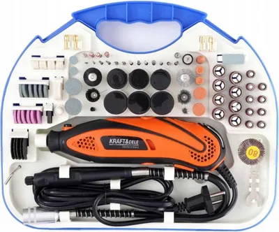 Produktbild von Kraft & Dele KD10753 Mini-Geradschleifer 270W mit Zubehör
