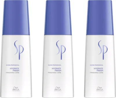 Produktbild von Wella Hydrate Finish Leave-in-Conditioner Haarspray, 3x125 ml, nicht ausspülen