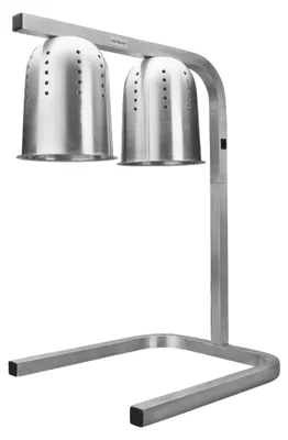 Infrarot-Wärmelampe 550 W, 220-240 V, Aluminium, Silber