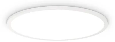Produktbild von Moderne Deckenleuchte Fly Slim Aluminium-Kunststoff Weiß Led 53W 3000K D60Cm
