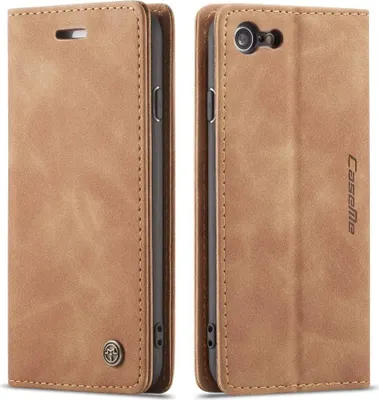 Produktbild von iPhone SE (2022/2020), iPhone 8 / 7 Hülle - CaseMe 013 Klapphülle - Braun