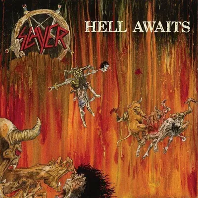 Image de Slayer - Hell Awaits (Édition 40e anniversaire) (Noir et rouge vif) (3 LP)
