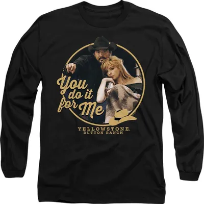 Obrázek produktu pro Yellowstone - Tričko "You Do It for Me" pro muže/dámy Uni TV10264 (M) (Černá)