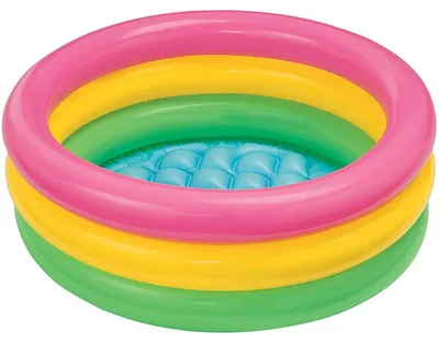 Produktbild von INTEX 58924NP - Planschbecken - Sunset Glow Babypool (86x25cm) aufblasbar Kinderplanschbecken