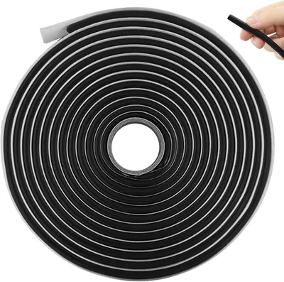 Immagine prodotto di Nastro sigillante in butile, 9,5 mm x 4 m, autoadesivo, impermeabile, resistente ai raggi UV. Nastro sigillante per auto, fari, finestre, tubi, realizzato in gomma sintetica