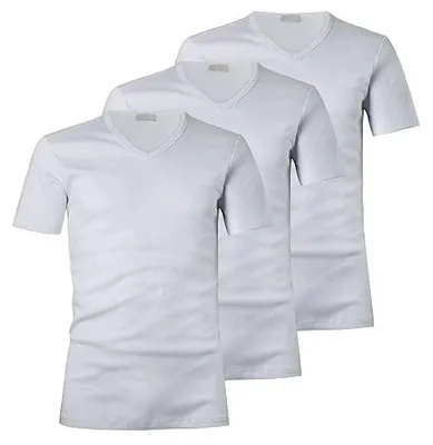 Zdjęcie produktu dla Podkoszulka męska bawełniana crewneck/v neck zestaw 3 lub 6 sztuk