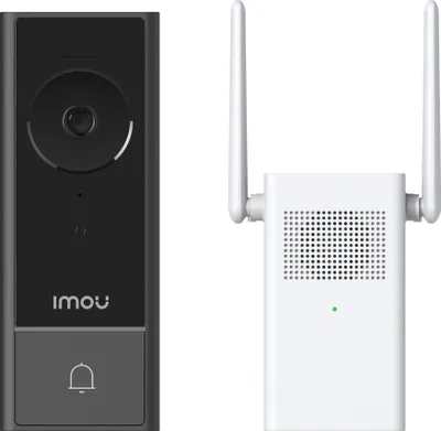 Zdjęcie produktu dla Imou DS21, Biały, Bezprzewodowy, 2,4 GHz, 802.11b, 802.11g, Wi-Fi 4 (802.11n), Android, iOS, Prąd przemienny