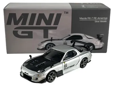 Produktbild von Mazda RX-7 RE-Amemiya Silber Metallic - Mini GT 1:64