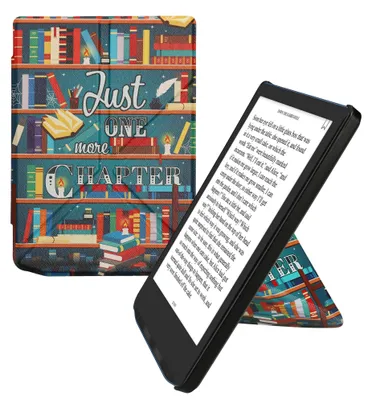 Produktbild von kwmobile Kunstleder eReader Schutzhülle für Pocketbook Verse / Verse Lite / Verse Pro / Color / Vivlio Light/Light HD Hülle - Falt Cover für E-Reader