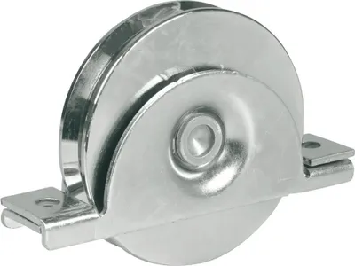 Zdjęcie produktu dla Kółko z mocowaniem wewnętrznym Ø 120 mm - 2 łożyska kulkowe - gardziel V - IBFM - 393120A