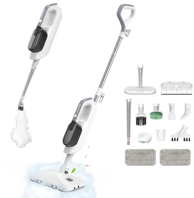 Multifunktionaler Dampfreiniger, 12-in-1, 1300 W, 470 ml, 3 Dampfstufen