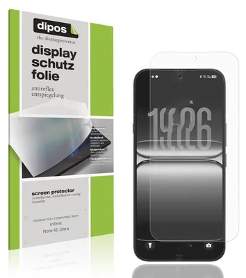Immagine prodotto di 4x Pellicola Protettiva per Infinix Note 60 Ultra Protezione Schermo Antiriflesso dipos